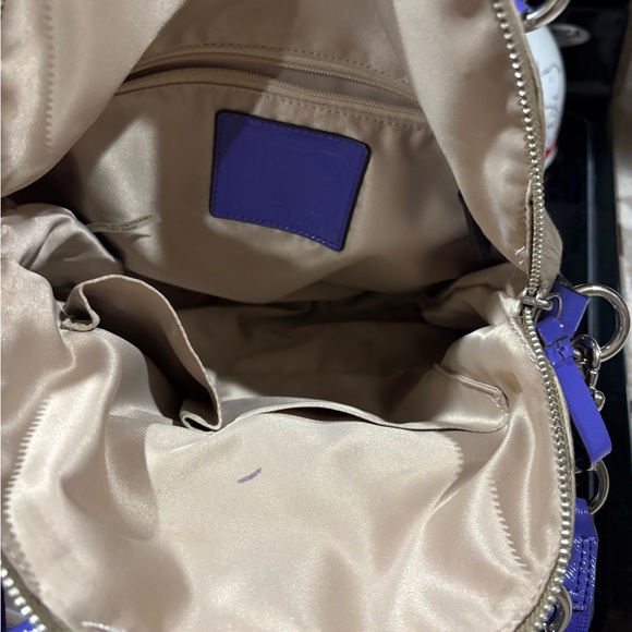 Coach poppy  Beige and Purple Women's Bag - Picture 10 of 10